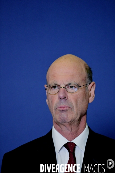 Cérémonie de passation de pouvoir entre Antoine Armand, Laurent Saint-Martin et Eric Lombard