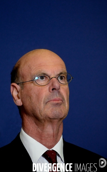 Cérémonie de passation de pouvoir entre Antoine Armand, Laurent Saint-Martin et Eric Lombard