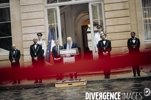 Passation de pouvoir Didier Migaud / Gérald Darmanin