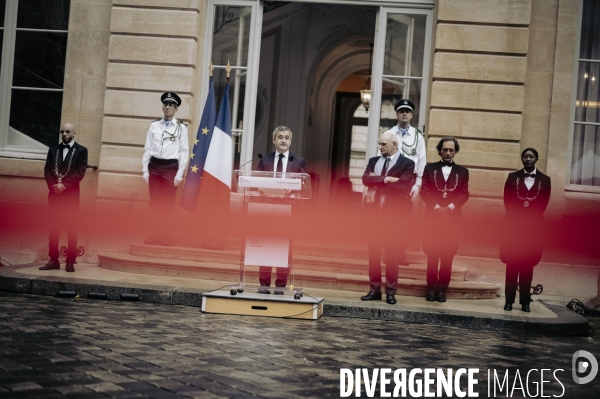 Passation de pouvoir Didier Migaud / Gérald Darmanin