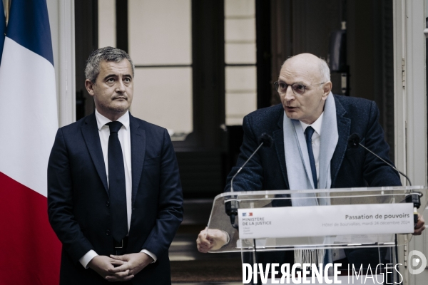 Passation de pouvoir Didier Migaud / Gérald Darmanin