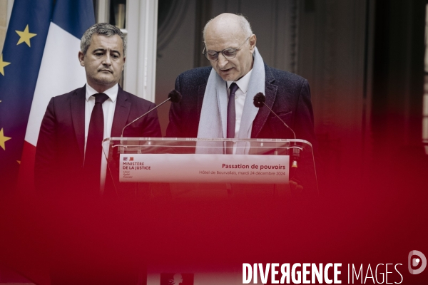 Passation de pouvoir Didier Migaud / Gérald Darmanin