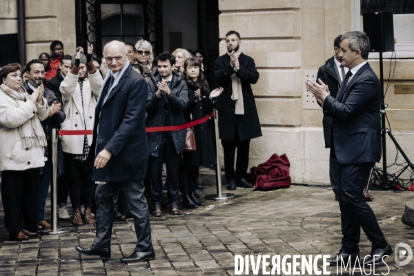 Passation de pouvoir Didier Migaud / Gérald Darmanin