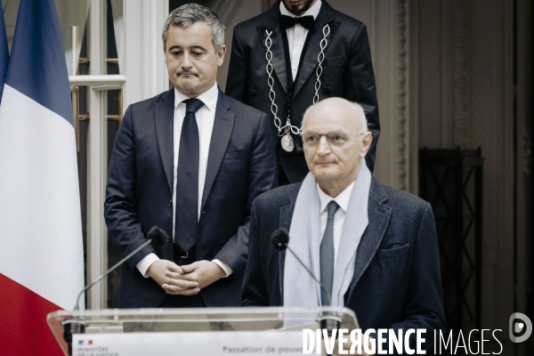 Passation de pouvoir Didier Migaud / Gérald Darmanin