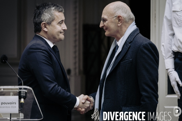 Passation de pouvoir Didier Migaud / Gérald Darmanin