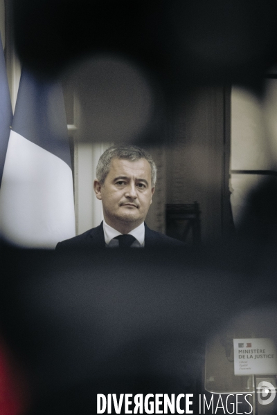 Passation de pouvoir Didier Migaud / Gérald Darmanin