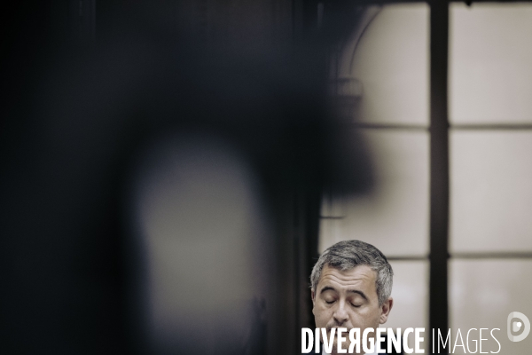 Passation de pouvoir Didier Migaud / Gérald Darmanin