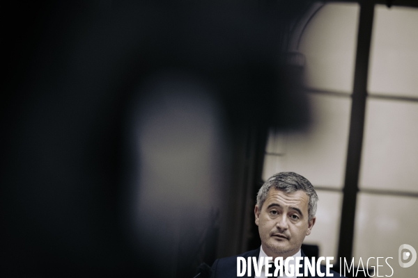 Passation de pouvoir Didier Migaud / Gérald Darmanin