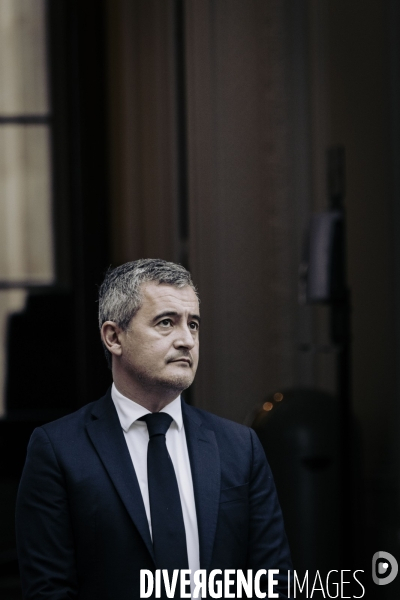 Passation de pouvoir Didier Migaud / Gérald Darmanin