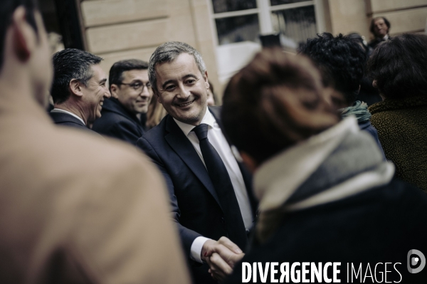 Passation de pouvoir Didier Migaud / Gérald Darmanin