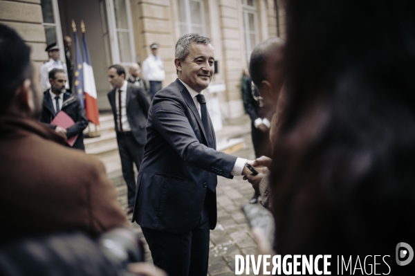 Passation de pouvoir Didier Migaud / Gérald Darmanin