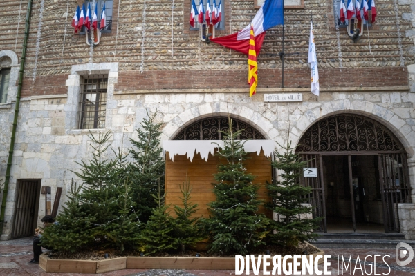 Creche de la mairie de Perpignan
