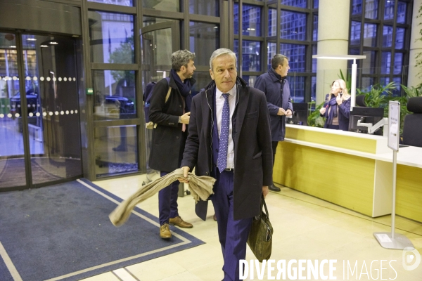 Rencontres Budget à Bercy Eric Lombard  avec Modem