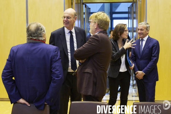 Rencontres Budget à Bercy Eric Lombard  avec Modem