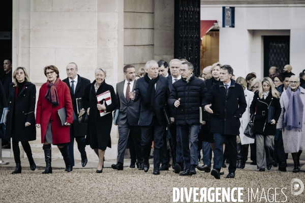 Premier conseil des ministres du gouvernement Bayrou