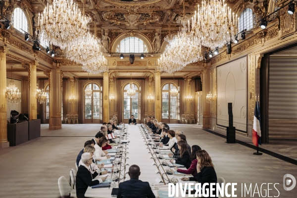 Premier conseil des ministres du gouvernement Bayrou