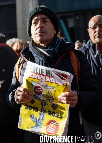 10 ans après l attentat contre la rédaction de Charlie Hebdo 