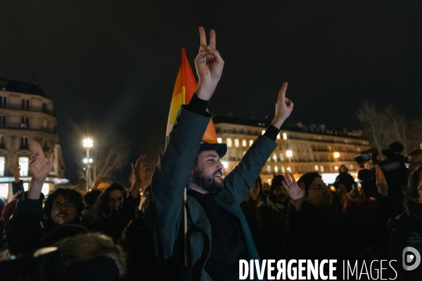 Apéro géant après le décès de Jean- Marie Le Pen