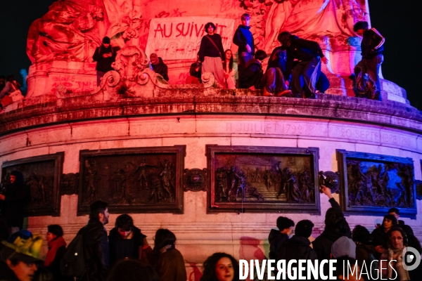 Paris | Ressemblement suite à la mort de Jean-Marie Le Pen