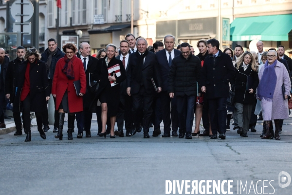 1er conseil des ministres du gouvernement bayrou