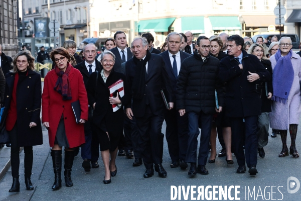 1er conseil des ministres du gouvernement bayrou