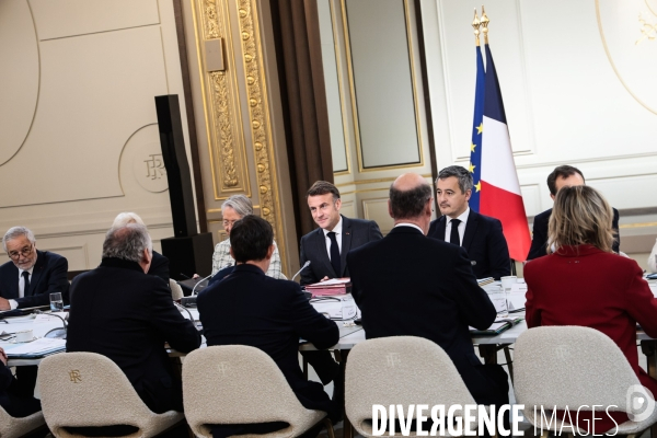 1er conseil des ministres du gouvernement bayrou