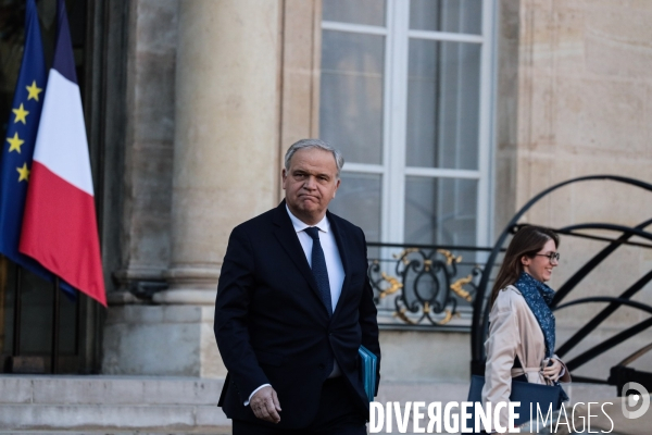 1er conseil des ministres du gouvernement bayrou
