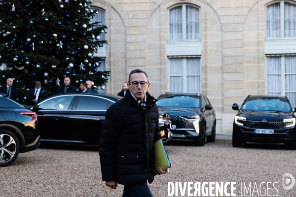 1er conseil des ministres du gouvernement bayrou