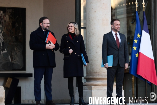 1er conseil des ministres du gouvernement bayrou