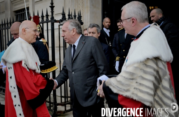 Audience de rentrée de la cour de cassation