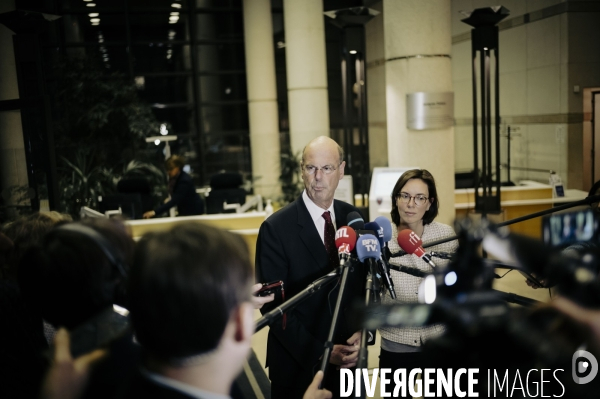 Préparation du Budget 2025 au ministère à Bercy.