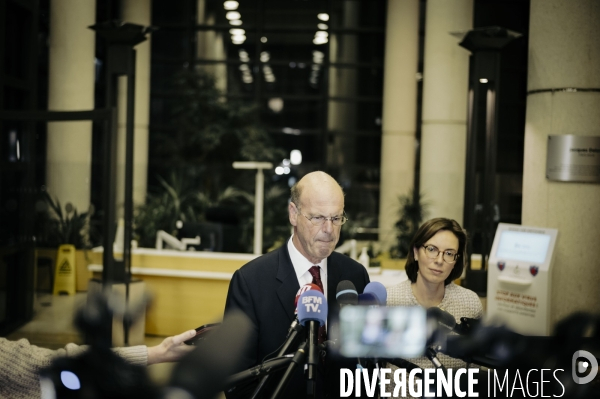 Préparation du Budget 2025 au ministère à Bercy.
