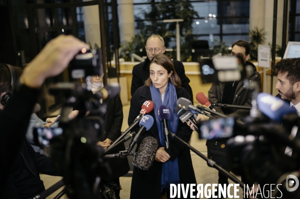 Préparation du Budget 2025 au ministère à Bercy.