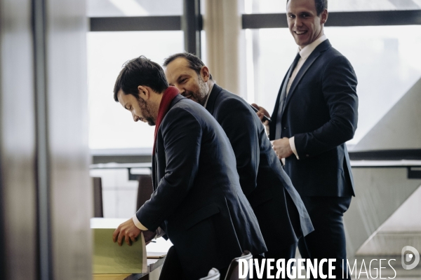 Préparation du Budget 2025 au ministère à Bercy.