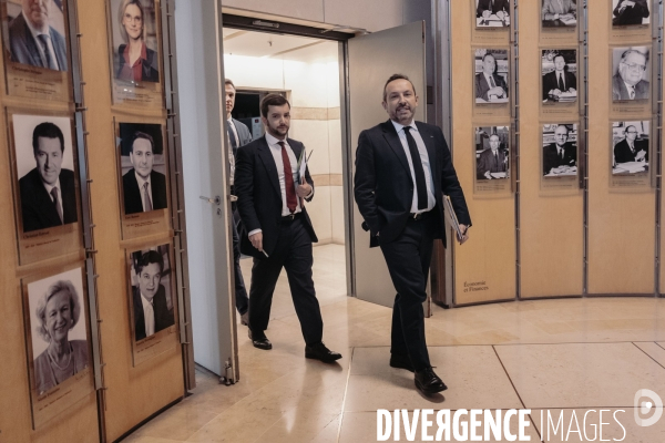 Préparation du Budget 2025 au ministère à Bercy.