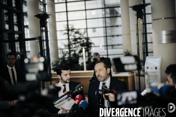 Préparation du Budget 2025 au ministère à Bercy.