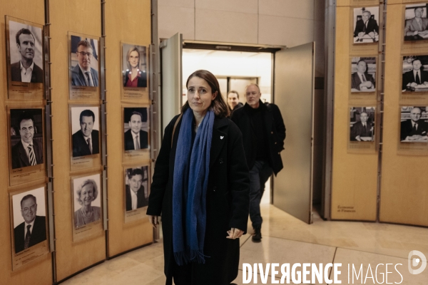 Préparation du Budget 2025 au ministère à Bercy.