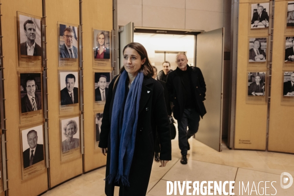 Préparation du Budget 2025 au ministère à Bercy.