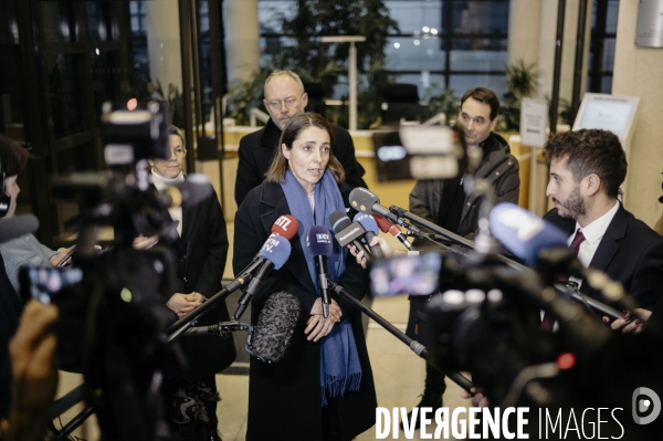 Préparation du Budget 2025 au ministère à Bercy.