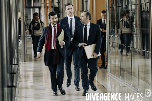 Préparation du Budget 2025 au ministère à Bercy.