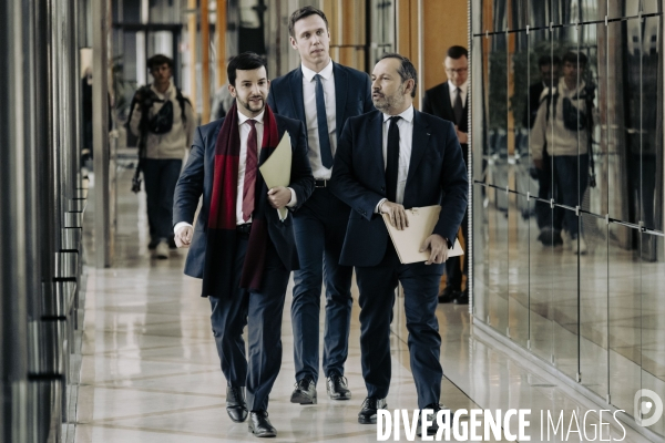 Préparation du Budget 2025 au ministère à Bercy.