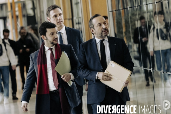 Préparation du Budget 2025 au ministère à Bercy.