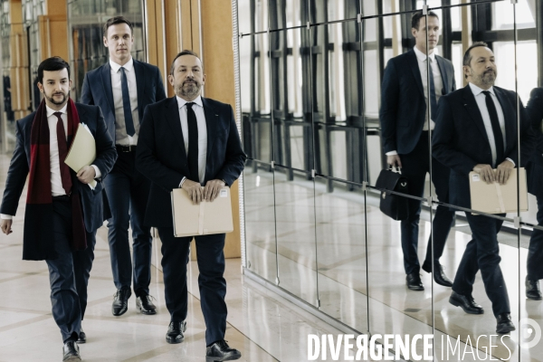 Préparation du Budget 2025 au ministère à Bercy.