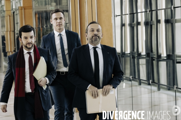 Préparation du Budget 2025 au ministère à Bercy.