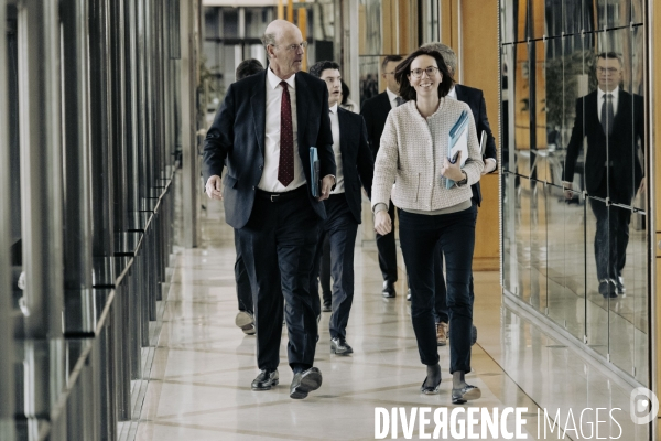 Préparation du Budget 2025 au ministère à Bercy.