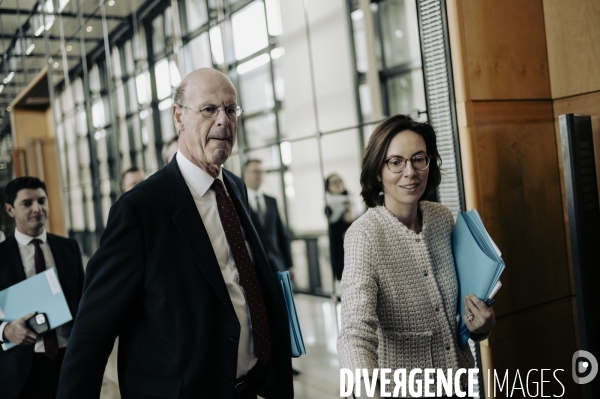 Préparation du Budget 2025 au ministère à Bercy.
