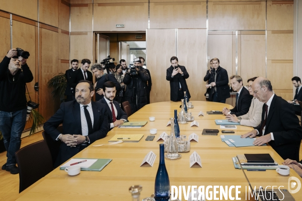 Préparation du Budget 2025 au ministère à Bercy.