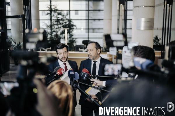 Préparation du Budget 2025 au ministère à Bercy.