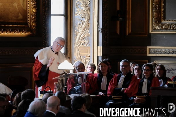 Audience de rentrée de la cour de cassation