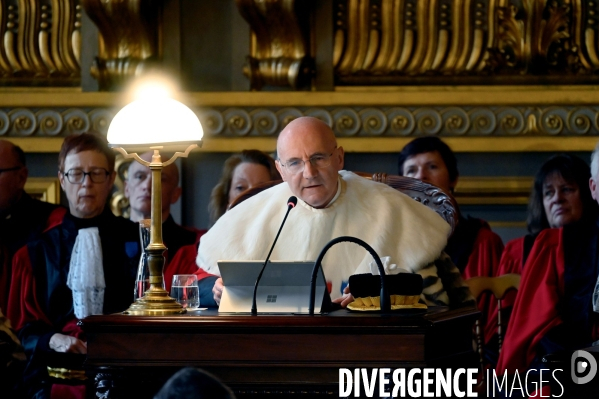 Audience de rentrée de la cour de cassation